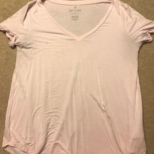 American Eagle Soft and Sexy Baby Pink shirt